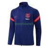 FC Barcelone Ensemble Vestes d'Entraînement 21-22 Bleue Pour Homme